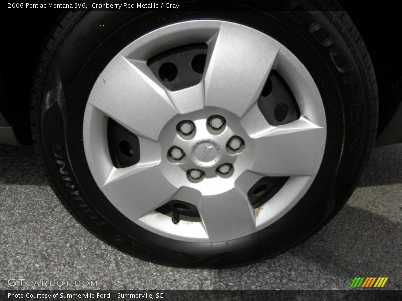 Cranberry Red Metallic / Gray 2006 Pontiac Montana SV6