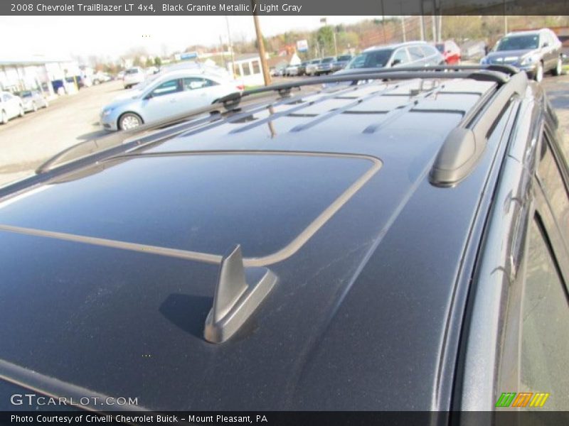 Black Granite Metallic / Light Gray 2008 Chevrolet TrailBlazer LT 4x4