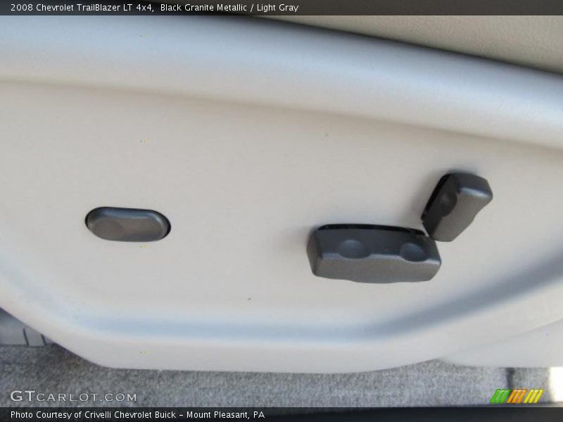 Black Granite Metallic / Light Gray 2008 Chevrolet TrailBlazer LT 4x4