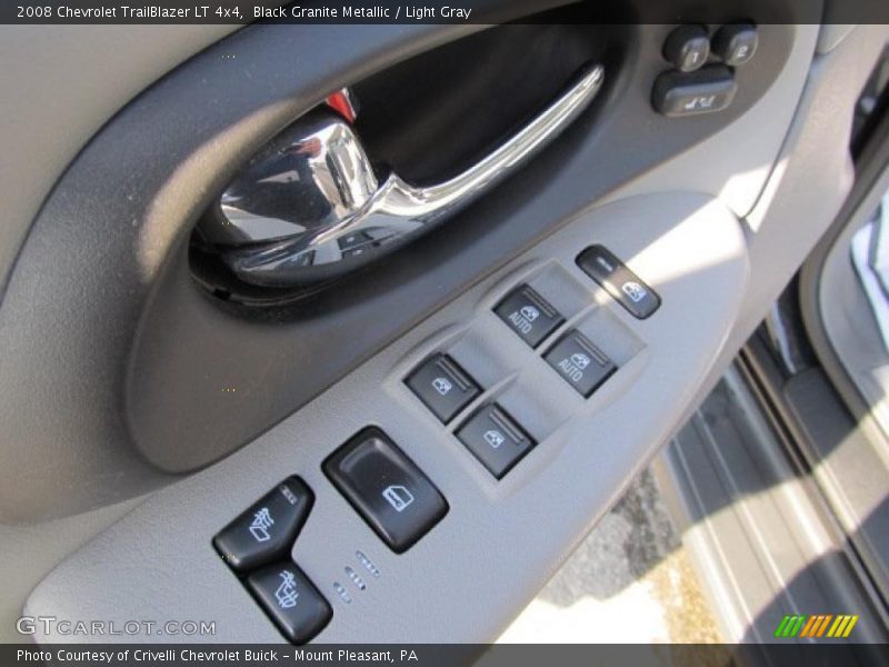 Black Granite Metallic / Light Gray 2008 Chevrolet TrailBlazer LT 4x4