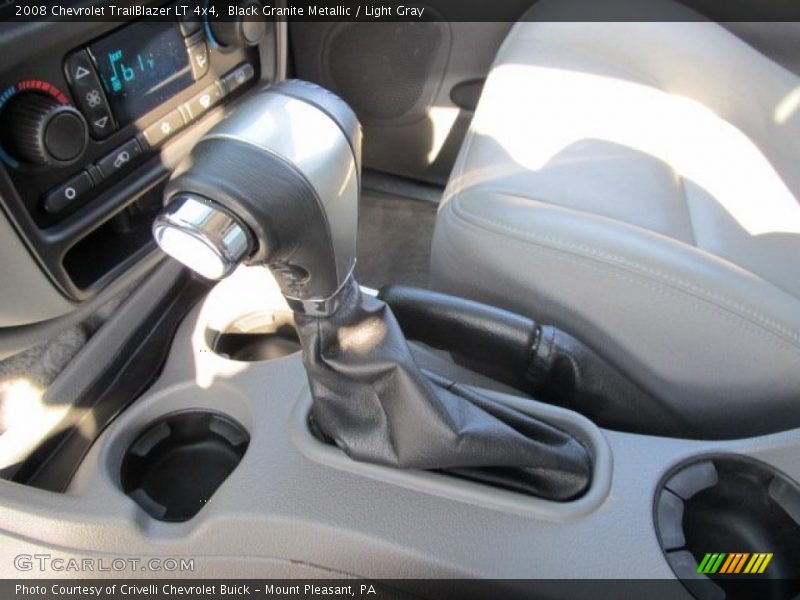 Black Granite Metallic / Light Gray 2008 Chevrolet TrailBlazer LT 4x4