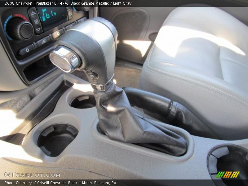 Black Granite Metallic / Light Gray 2008 Chevrolet TrailBlazer LT 4x4