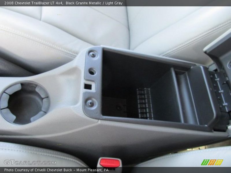 Black Granite Metallic / Light Gray 2008 Chevrolet TrailBlazer LT 4x4