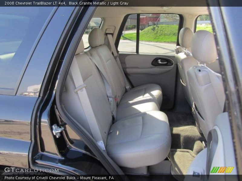 Black Granite Metallic / Light Gray 2008 Chevrolet TrailBlazer LT 4x4