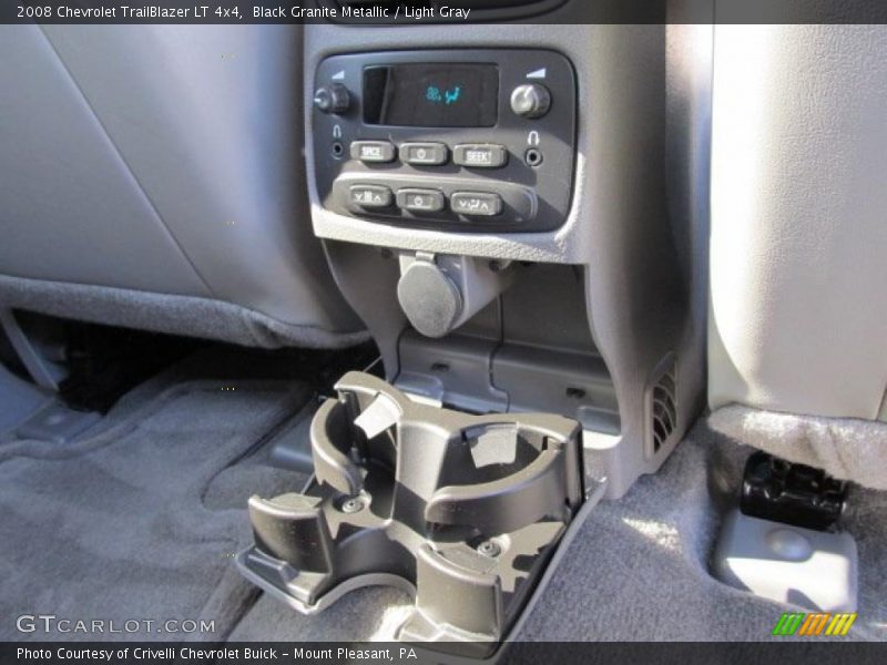 Black Granite Metallic / Light Gray 2008 Chevrolet TrailBlazer LT 4x4