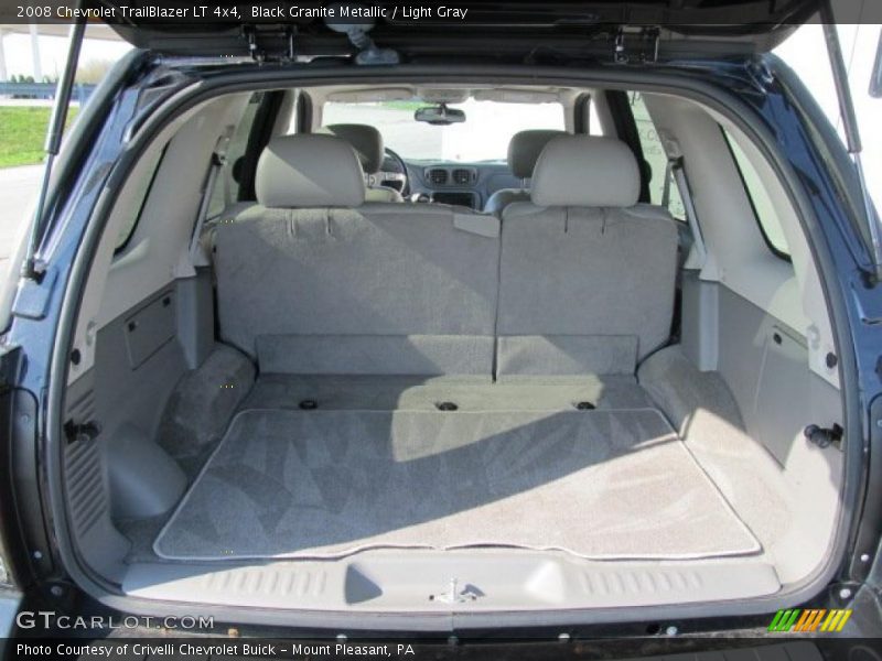 Black Granite Metallic / Light Gray 2008 Chevrolet TrailBlazer LT 4x4