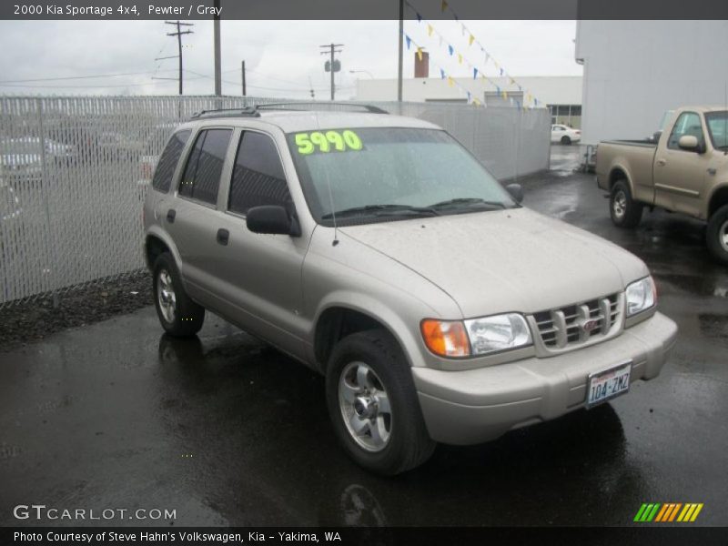 Pewter / Gray 2000 Kia Sportage 4x4