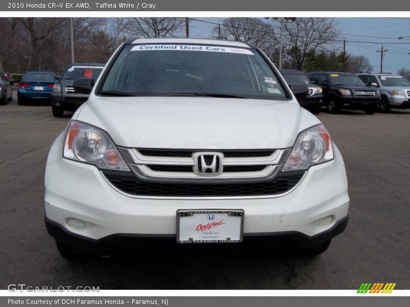 Taffeta White / Gray 2010 Honda CR-V EX AWD