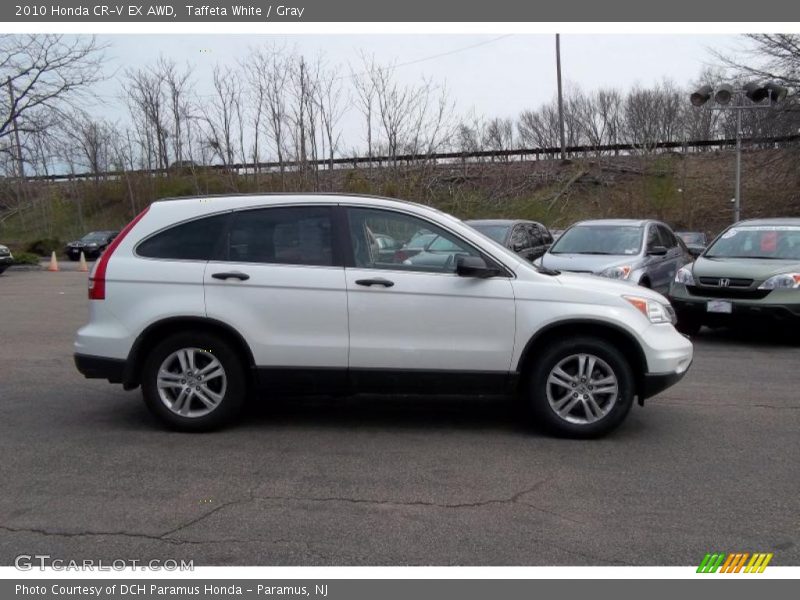 Taffeta White / Gray 2010 Honda CR-V EX AWD