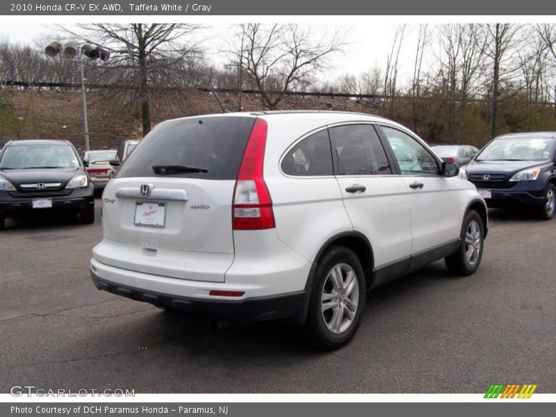 Taffeta White / Gray 2010 Honda CR-V EX AWD