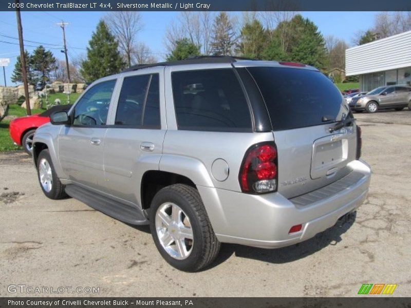 Silverstone Metallic / Light Gray 2008 Chevrolet TrailBlazer LT 4x4