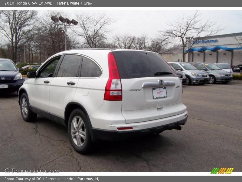 Taffeta White / Gray 2010 Honda CR-V EX AWD