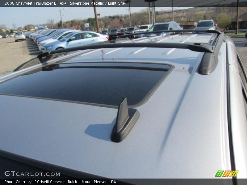 Silverstone Metallic / Light Gray 2008 Chevrolet TrailBlazer LT 4x4