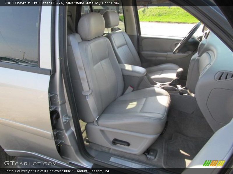 Silverstone Metallic / Light Gray 2008 Chevrolet TrailBlazer LT 4x4