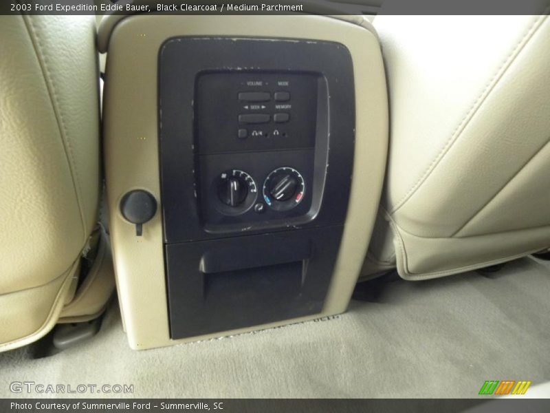 Black Clearcoat / Medium Parchment 2003 Ford Expedition Eddie Bauer