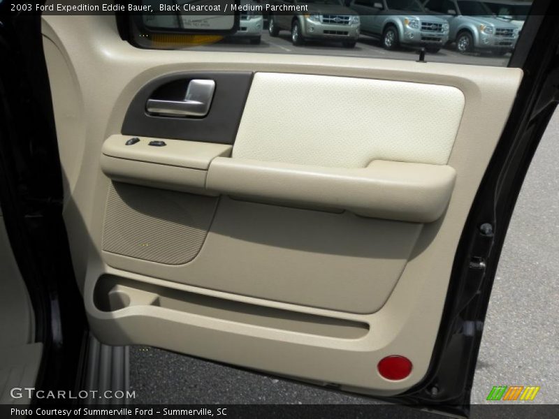 Black Clearcoat / Medium Parchment 2003 Ford Expedition Eddie Bauer