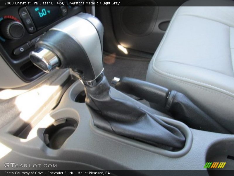 Silverstone Metallic / Light Gray 2008 Chevrolet TrailBlazer LT 4x4