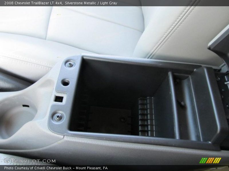 Silverstone Metallic / Light Gray 2008 Chevrolet TrailBlazer LT 4x4