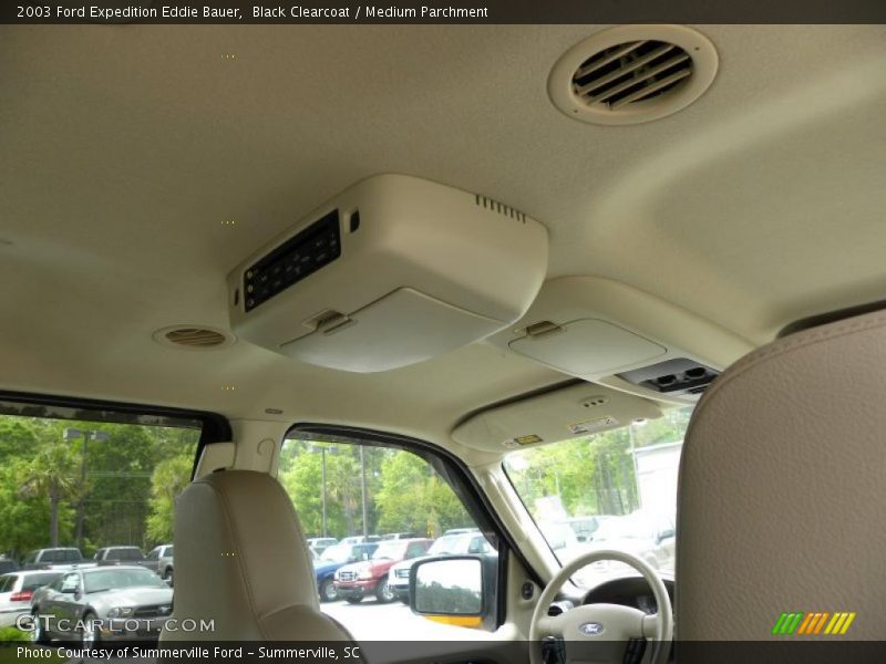Black Clearcoat / Medium Parchment 2003 Ford Expedition Eddie Bauer