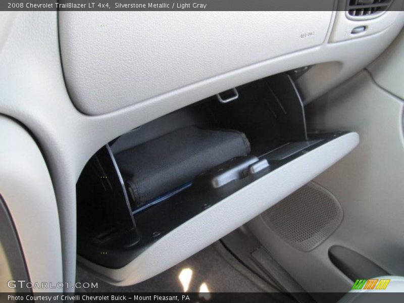 Silverstone Metallic / Light Gray 2008 Chevrolet TrailBlazer LT 4x4