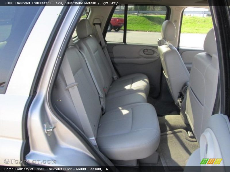 Silverstone Metallic / Light Gray 2008 Chevrolet TrailBlazer LT 4x4