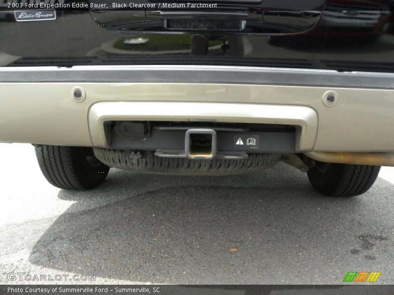 Black Clearcoat / Medium Parchment 2003 Ford Expedition Eddie Bauer