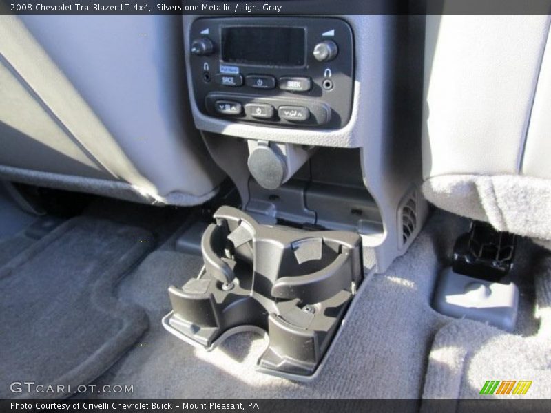 Silverstone Metallic / Light Gray 2008 Chevrolet TrailBlazer LT 4x4