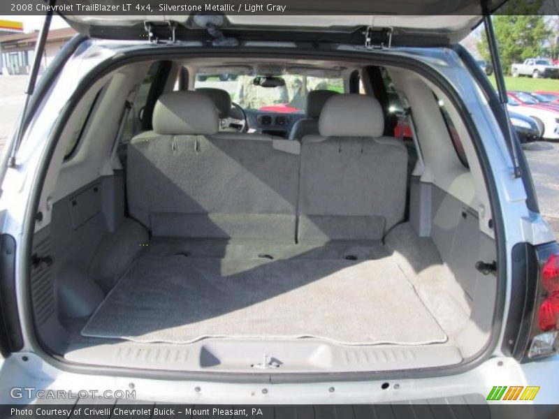 Silverstone Metallic / Light Gray 2008 Chevrolet TrailBlazer LT 4x4