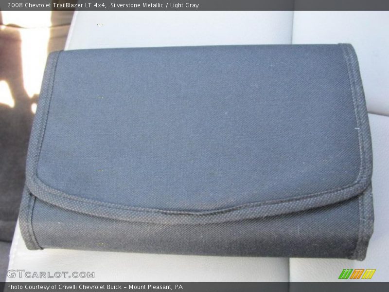 Silverstone Metallic / Light Gray 2008 Chevrolet TrailBlazer LT 4x4