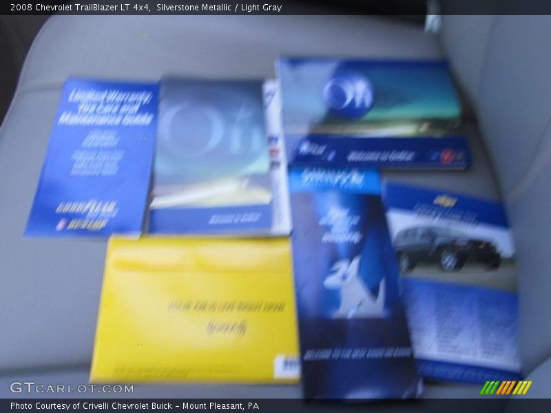 Silverstone Metallic / Light Gray 2008 Chevrolet TrailBlazer LT 4x4