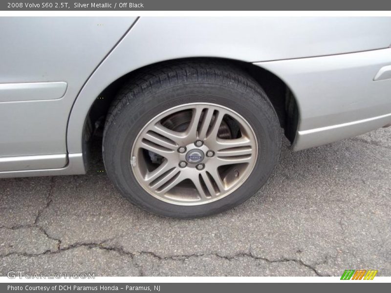 Silver Metallic / Off Black 2008 Volvo S60 2.5T