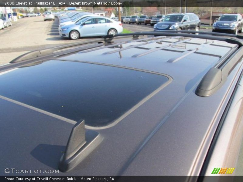 Desert Brown Metallic / Ebony 2008 Chevrolet TrailBlazer LT 4x4