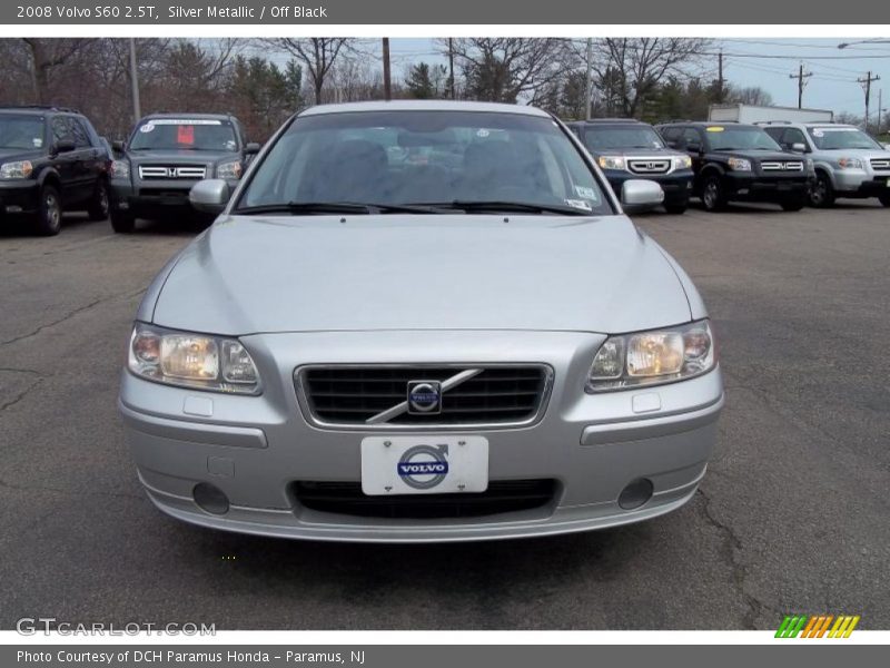Silver Metallic / Off Black 2008 Volvo S60 2.5T