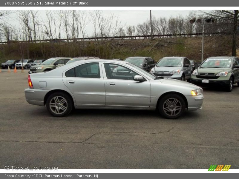 Silver Metallic / Off Black 2008 Volvo S60 2.5T