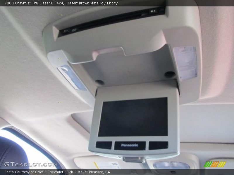 Desert Brown Metallic / Ebony 2008 Chevrolet TrailBlazer LT 4x4