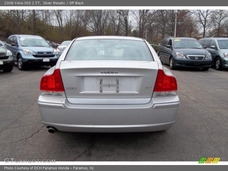 Silver Metallic / Off Black 2008 Volvo S60 2.5T
