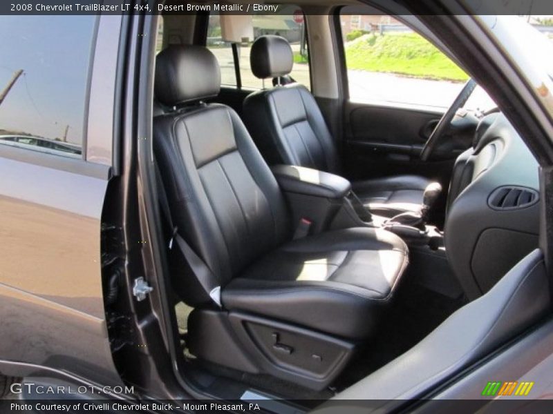 Desert Brown Metallic / Ebony 2008 Chevrolet TrailBlazer LT 4x4