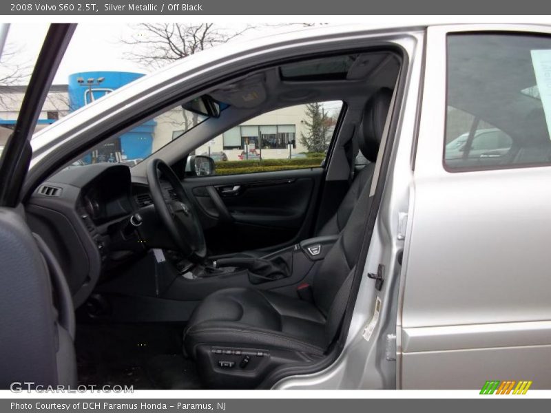 Silver Metallic / Off Black 2008 Volvo S60 2.5T