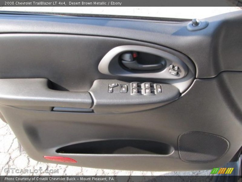 Desert Brown Metallic / Ebony 2008 Chevrolet TrailBlazer LT 4x4