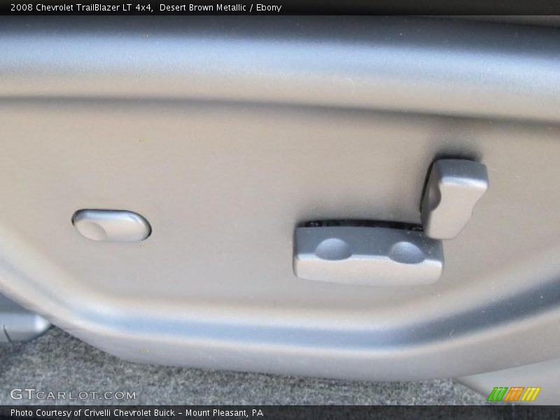 Desert Brown Metallic / Ebony 2008 Chevrolet TrailBlazer LT 4x4
