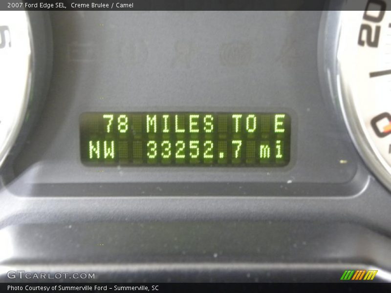 Creme Brulee / Camel 2007 Ford Edge SEL