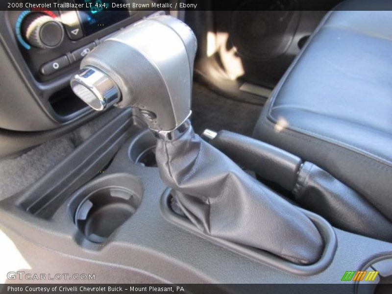 Desert Brown Metallic / Ebony 2008 Chevrolet TrailBlazer LT 4x4