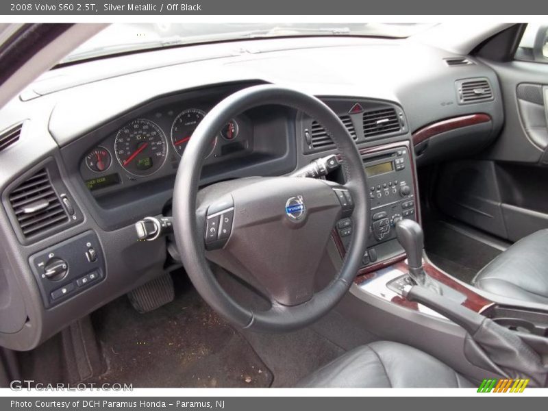 Silver Metallic / Off Black 2008 Volvo S60 2.5T