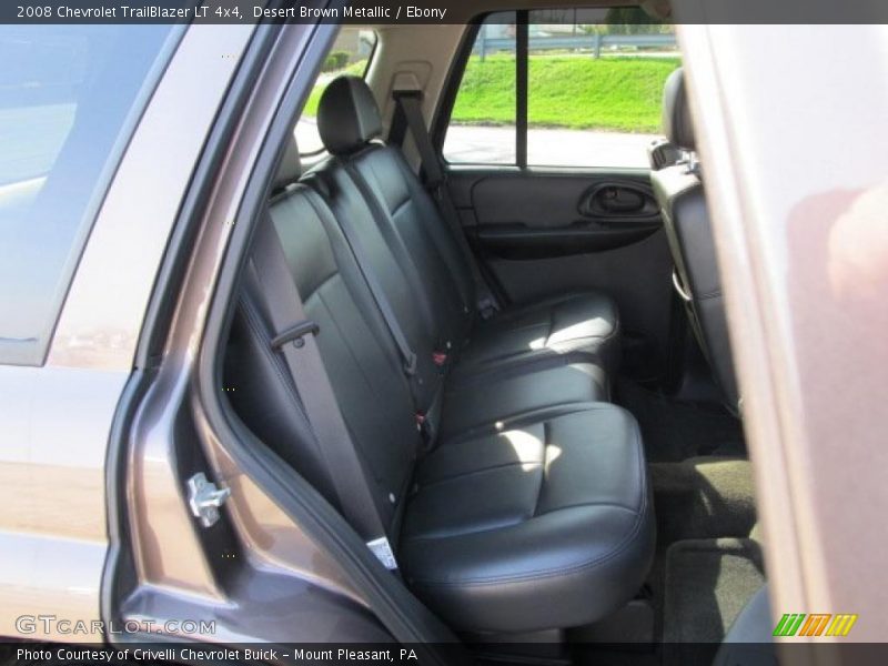 Desert Brown Metallic / Ebony 2008 Chevrolet TrailBlazer LT 4x4