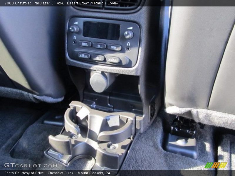 Desert Brown Metallic / Ebony 2008 Chevrolet TrailBlazer LT 4x4