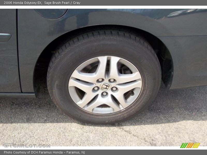 Sage Brush Pearl / Gray 2006 Honda Odyssey EX