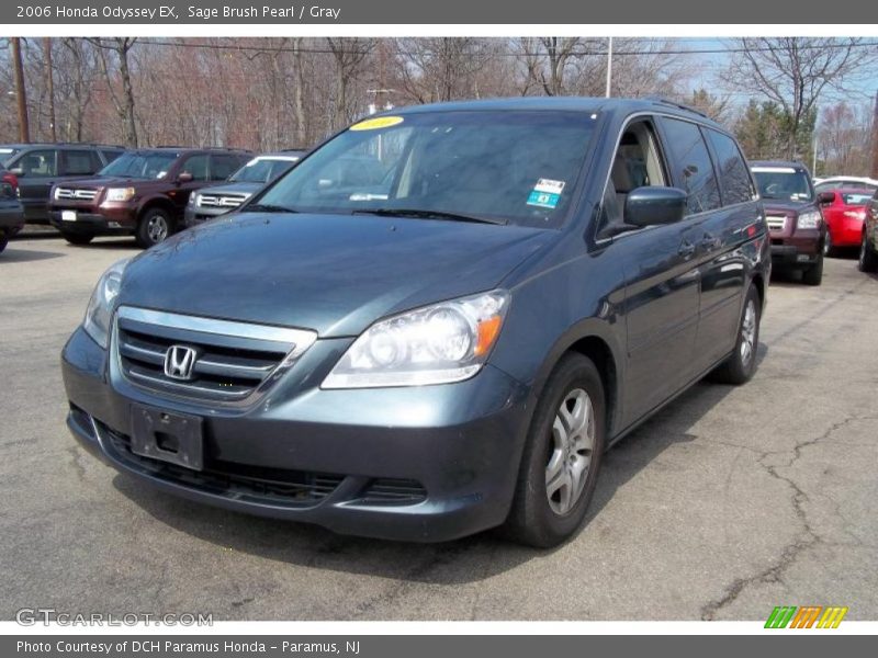 Sage Brush Pearl / Gray 2006 Honda Odyssey EX