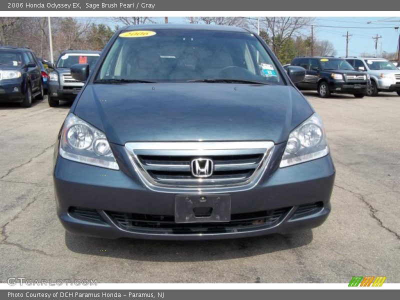 Sage Brush Pearl / Gray 2006 Honda Odyssey EX