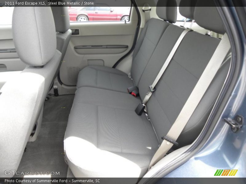 Steel Blue Metallic / Stone 2011 Ford Escape XLS
