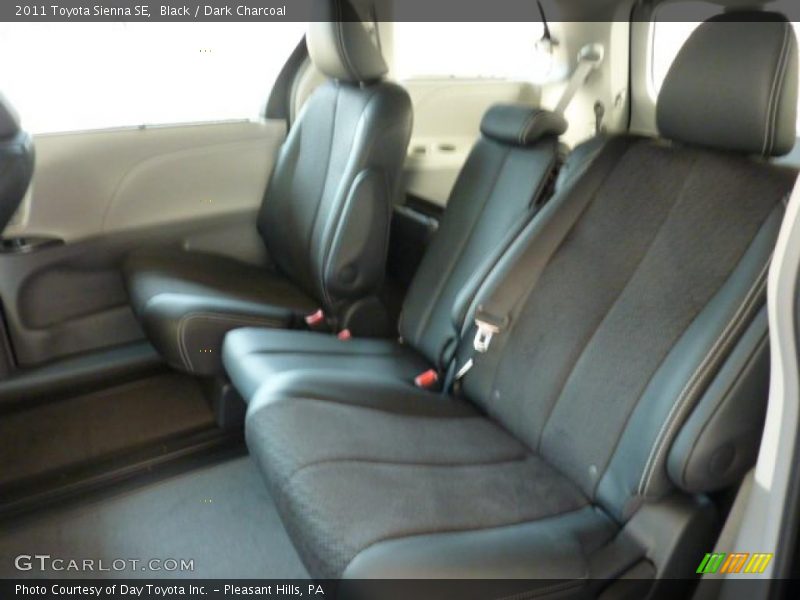Black / Dark Charcoal 2011 Toyota Sienna SE